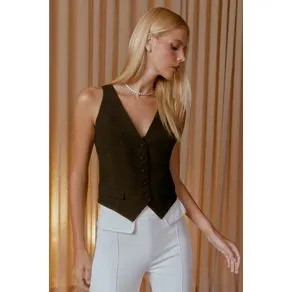 Colete Clássico Botões Bombe | OffPremium (BR)