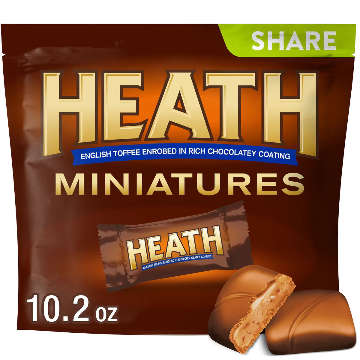 Heath Miniatures Chocolate Candy - 10.2oz | Target
