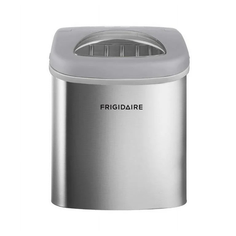 Frigidaire, 26 lbs. Ice Maker, Bullet-Shaped Ice, Stainless Steel, EFIC130 | Walmart (US)