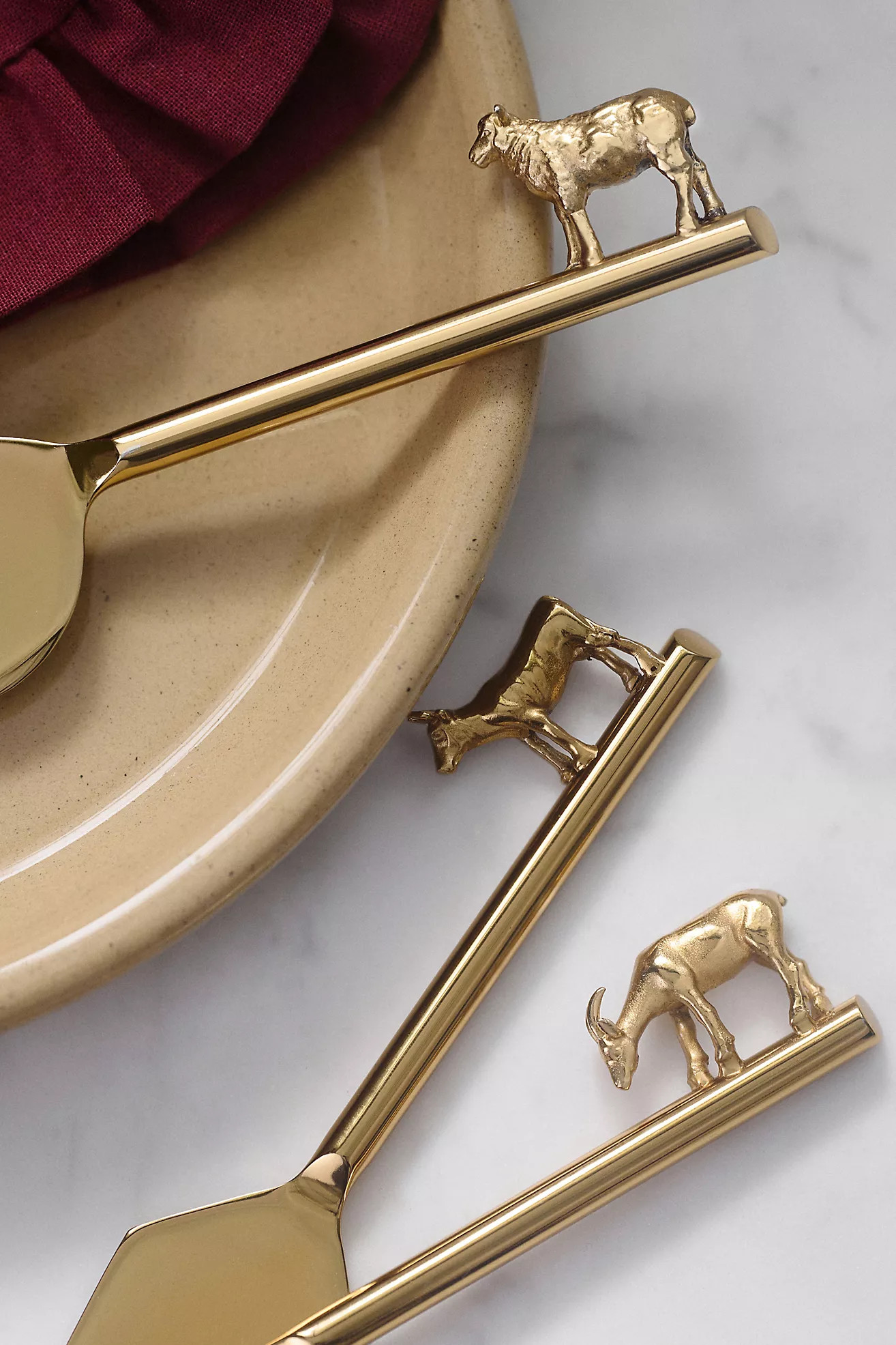 Aberdeen Cheese Knives, Set of 3 | Anthropologie (US)