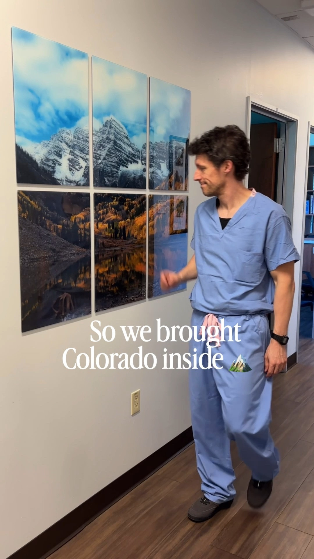 Colorado mountains, meaningful work, and a team that shows up for others every single day 🤍🏔️

We partnered with Fracture Me to bring a little warmth and inspiration into my husband’s pediatric cardiac surgery office with a custom mountain collage printed directly on glass.  

Such a simple update, but it completely transformed the space and made it feel even more welcoming for the incredible team that works there every day ✨

@fractureme #FracturePartner

#LTKdayinmylife #LTKstorytime #LTKvlog