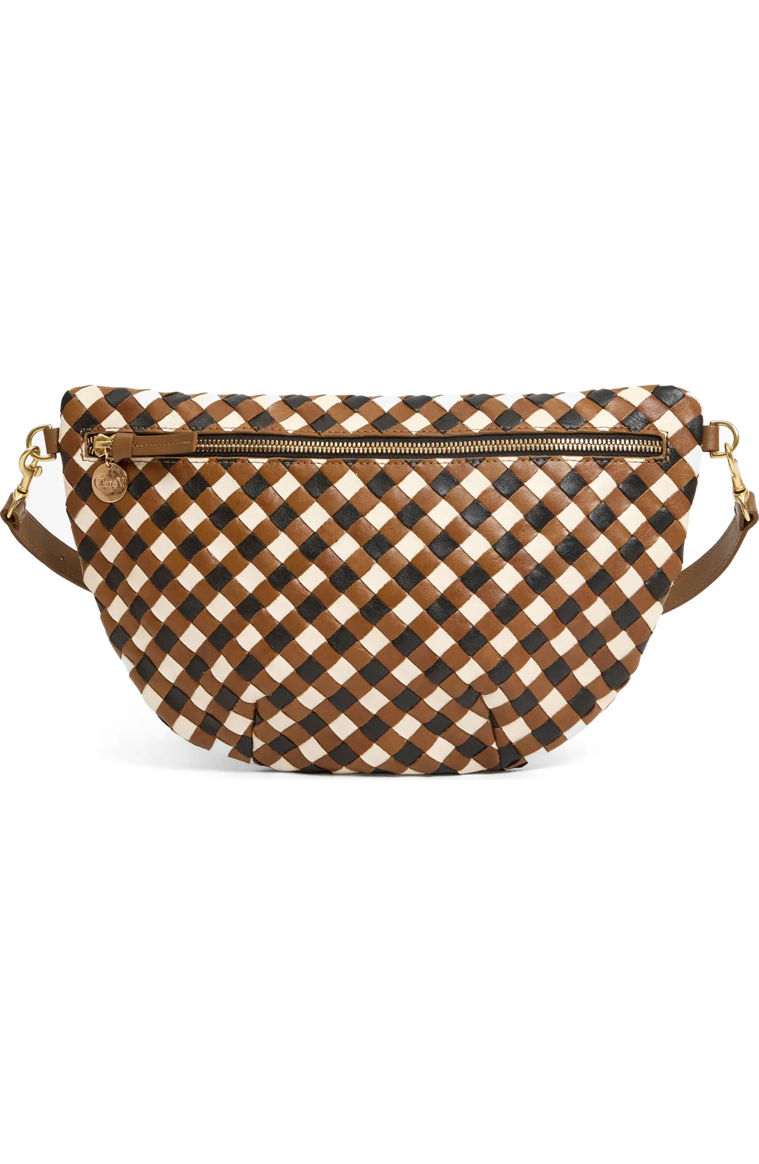 Clare V. Grande Woven Leather Belt Bag | Nordstrom | Nordstrom