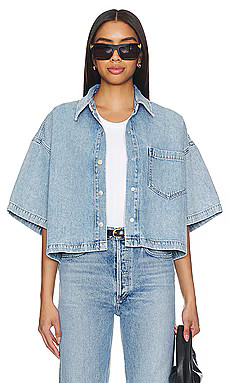 AGOLDE Rona Box Shirt in Effect from Revolve.com | Revolve Clothing (Global)
