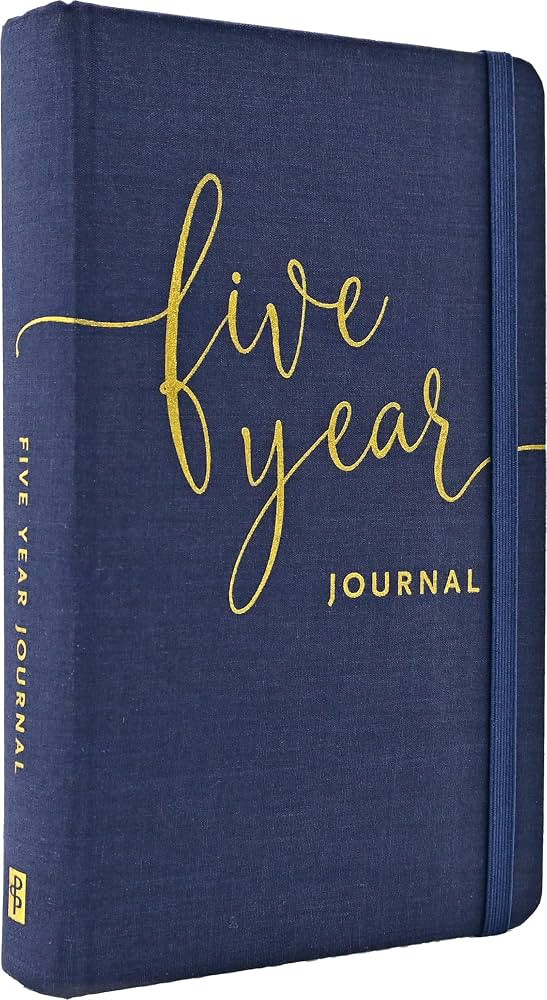 Five Year Journal - Deluxe, Cloth-bound Edition (1 minute a day is all it takes!) | Amazon (US)