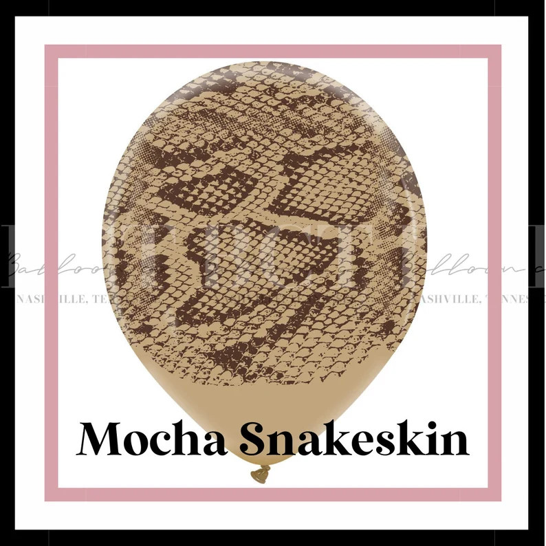 BCT BALLOONS "SNAKESKIN" - Snakeskin Balloons, Animal Texture Balloons, Desert Balloons, 13" & 24... | Etsy (CAD)