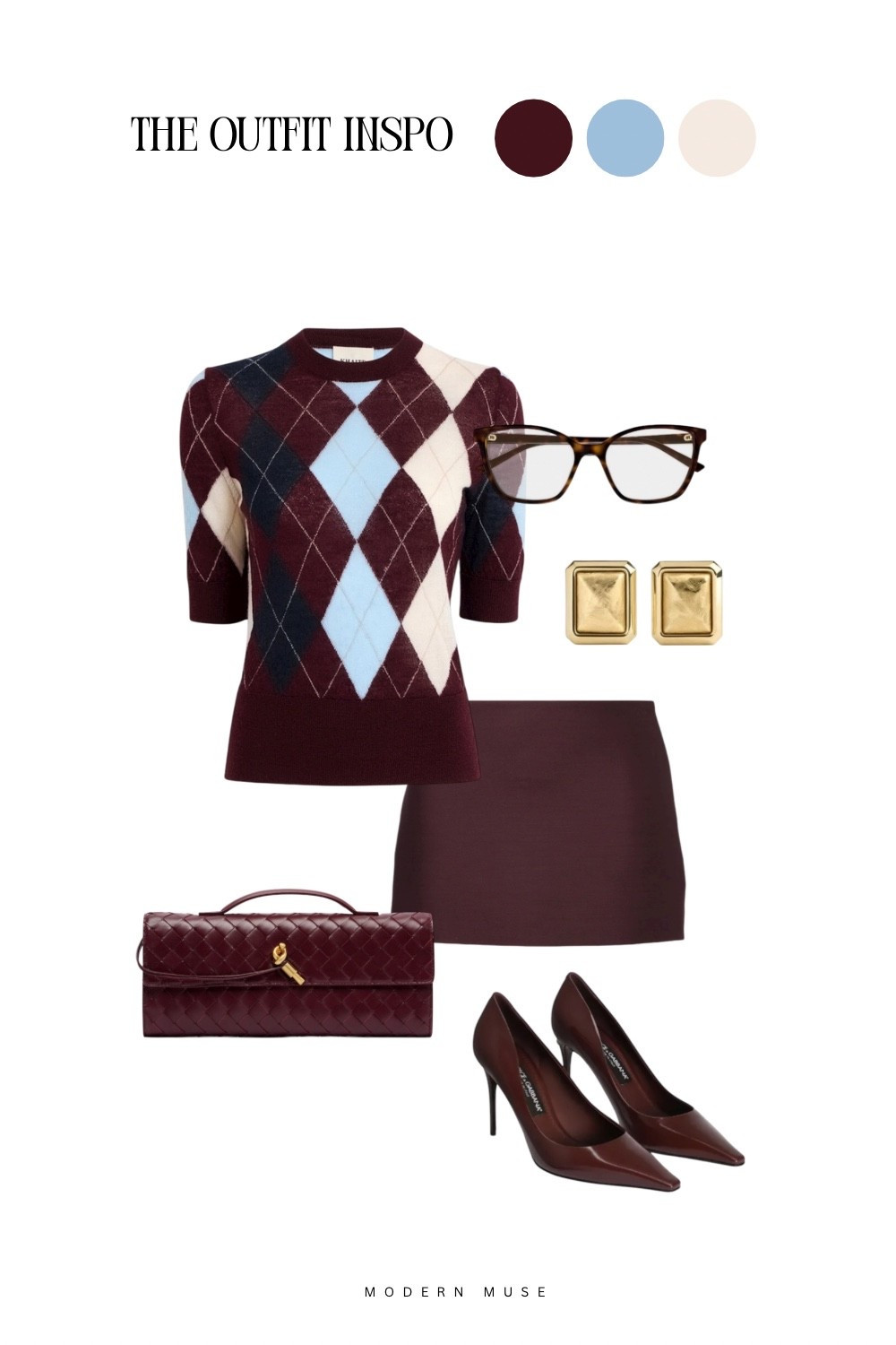 Burgundy & blue | outfit inspo

#LTKItBag #LTKootd #LTKStyleTip