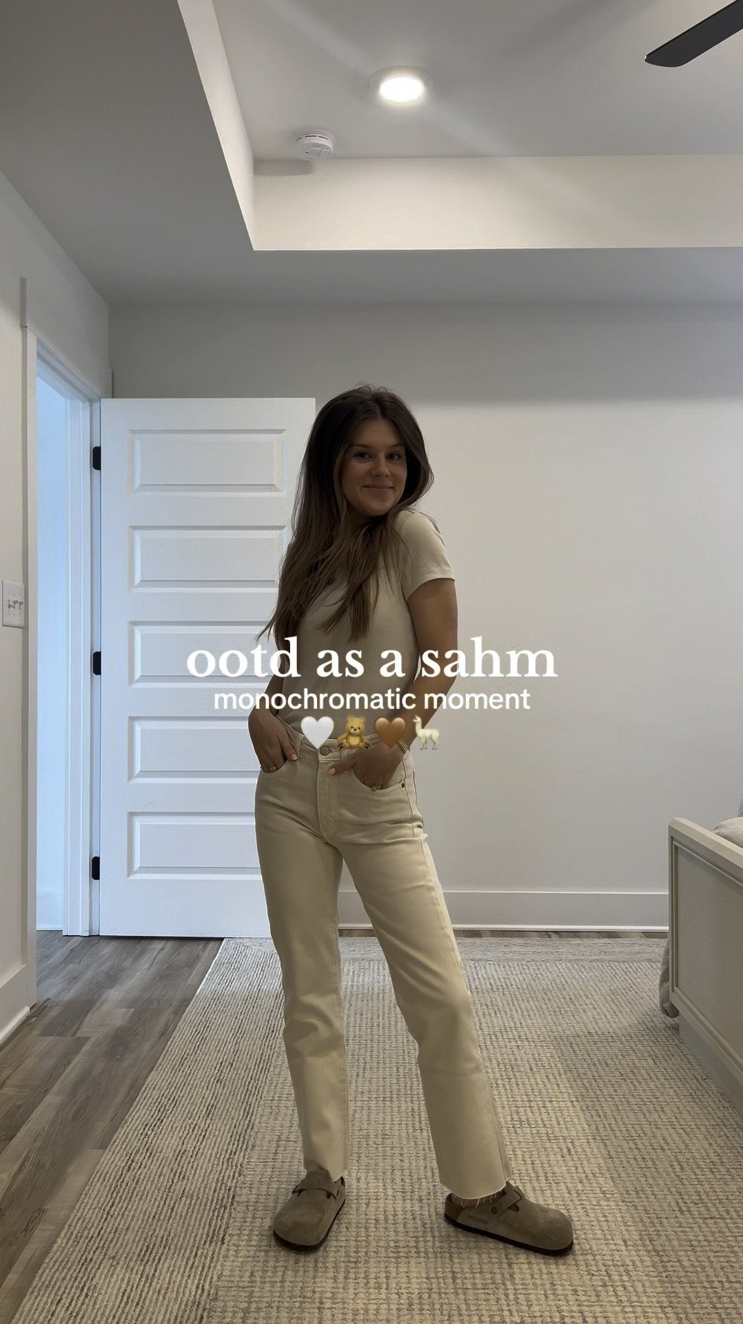 sahm outfit 🤍🦙🤎🧸

mom outfit
sahm ootd
mom ootd
monochromatic outfit
neutral outfit
spring outfit
jeans outfit
casual outfit
casual mom outfit

#LTKFindsUnder100 #LTKSaleAlert #LTKFindsUnder50