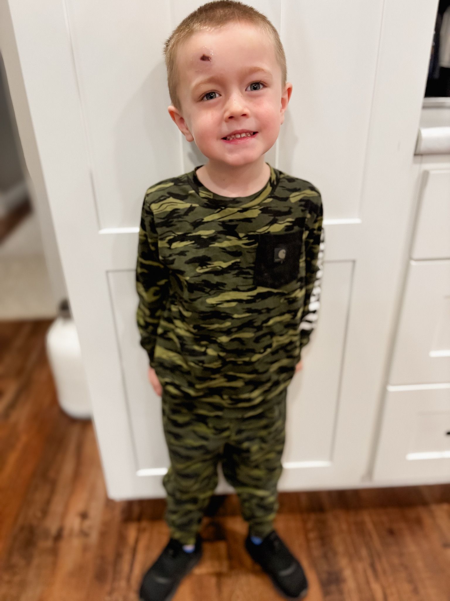 All the country boys still need comfortable outfits! This camo Carhartt set is perfect! 

#LTKKids