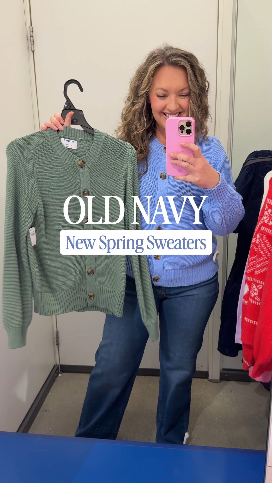 Old Navy New Sweater Arrivals that are perfect as we head into Spring! On SALE today too! These are the perfect everyday sweater you could wear to work, church, to the classroom or just casually! I love the beachy knit that is perfect to wear from now into summer!  Comes in neutrals and other colors too!  I am 5'5" Size 8/10 Wearing Mediums.

Old Navy  #oldnavy  spring sweater, teacher outfit, workwear sweater, business casual 

 #LTKSeasonal #LTKMidsize #LTKWorkwear