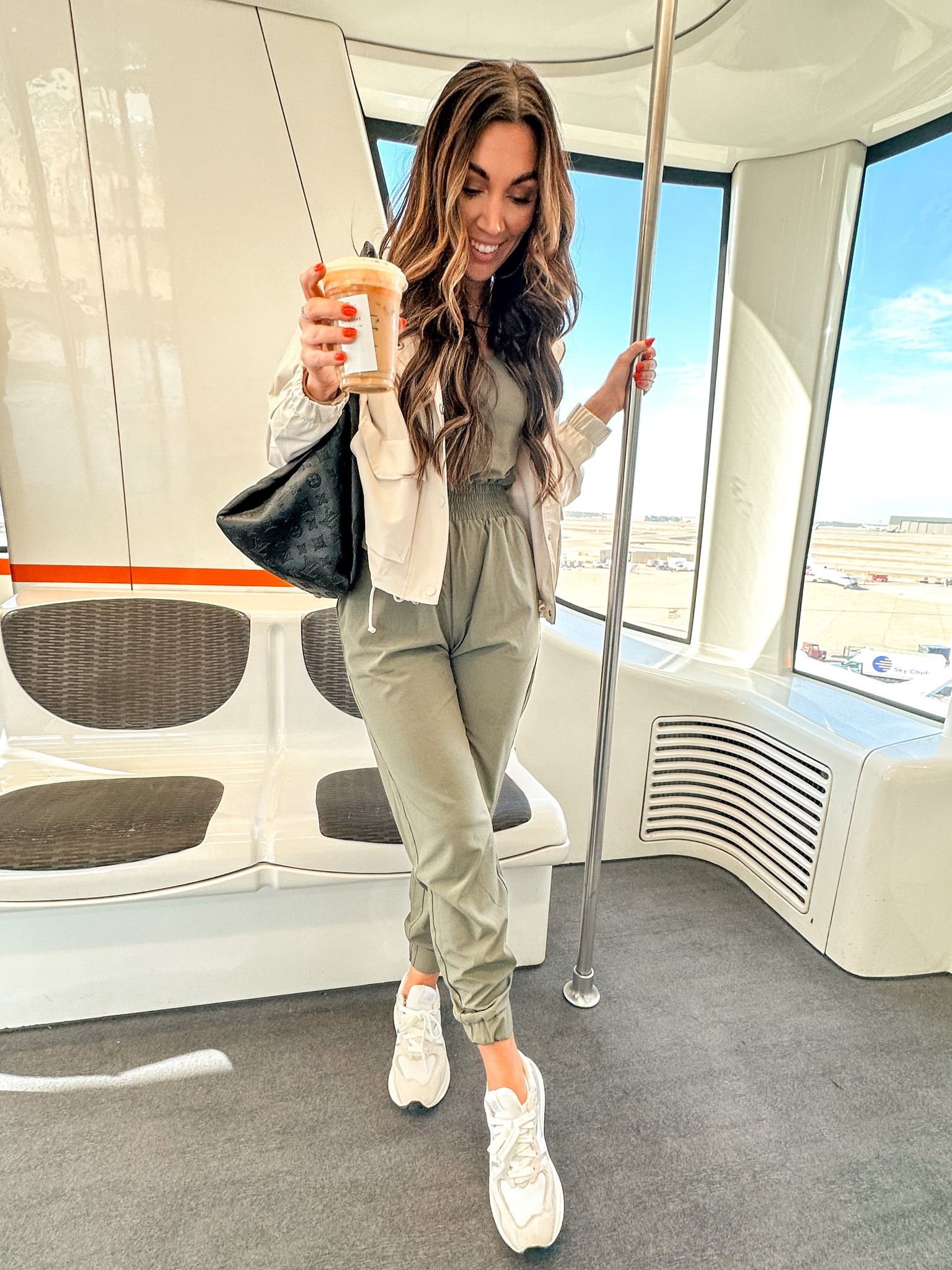 This jumpsuit is my favorite jumpsuit I’ve ever bought. It’s so comfy and you can throw it on at 5 am and GO! #traveloutfit #planeoutfit

#LTKunder100 #LTKstyletip #LTKtravel