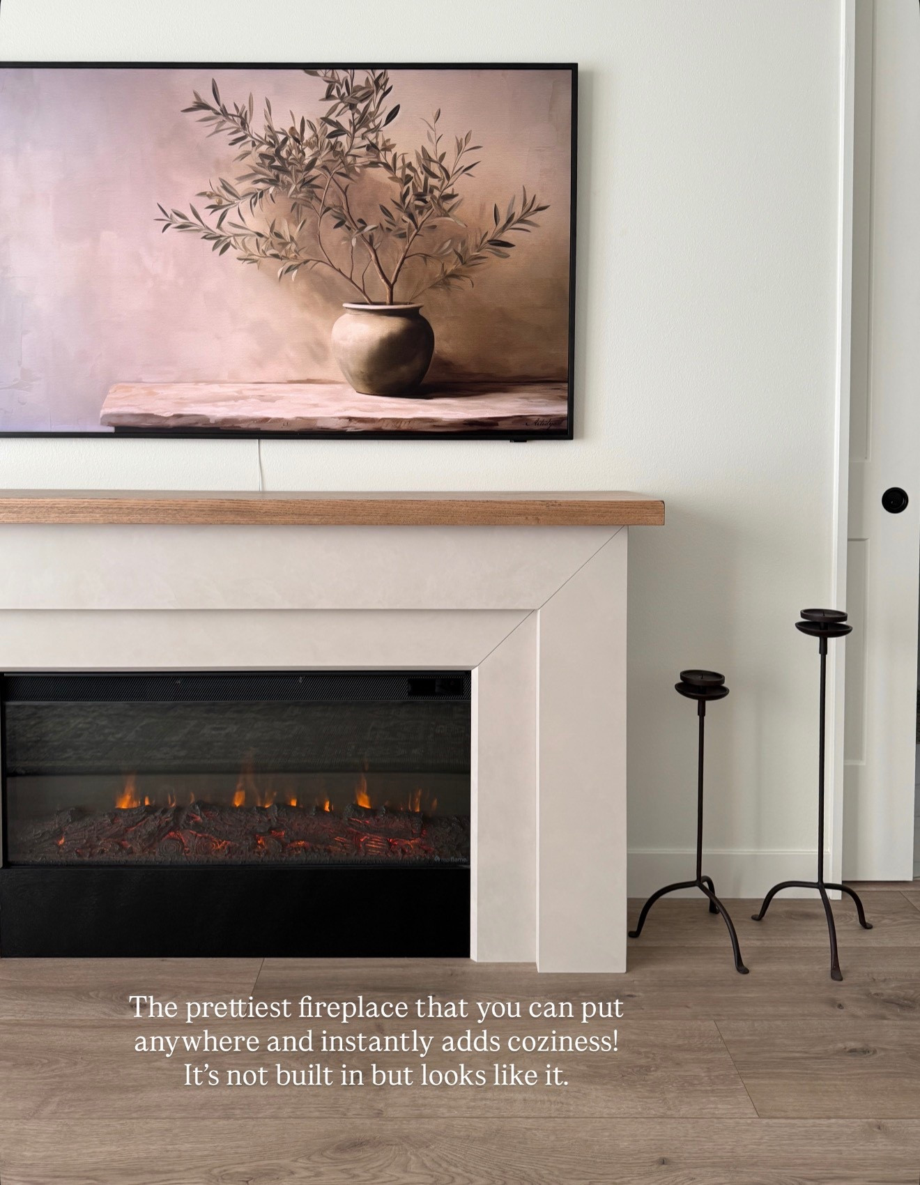 Love this electric fireplace! Make any space feel cozy without the DIY. On sale now!

#LTKHome #LTKSaleAlert