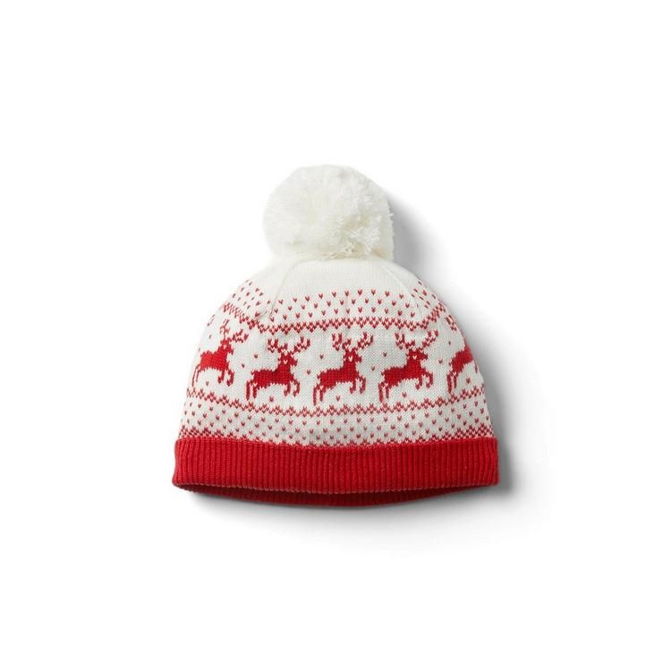 Baby Reindeer Fair Isle Beanie | Janie and Jack