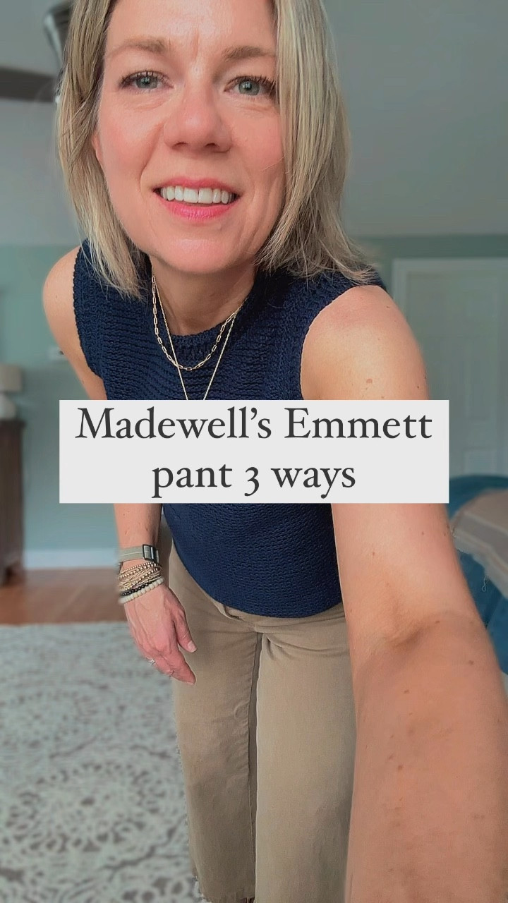 Madewell’s Emmett pant three ways!

#LTKSeasonal #LTKFindsUnder50 #LTKFindsUnder100