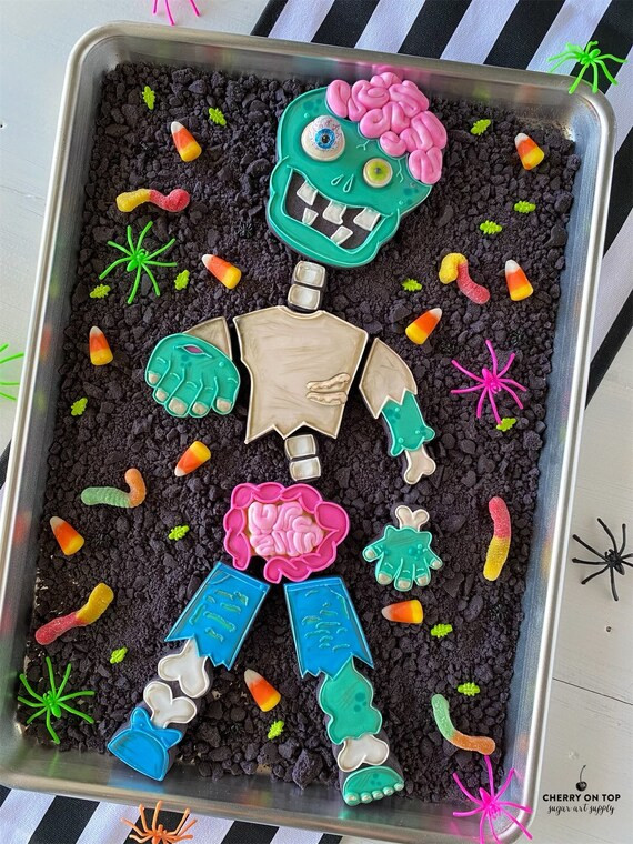 Zombie cookie cutter set 8pcs | Etsy | Etsy (US)