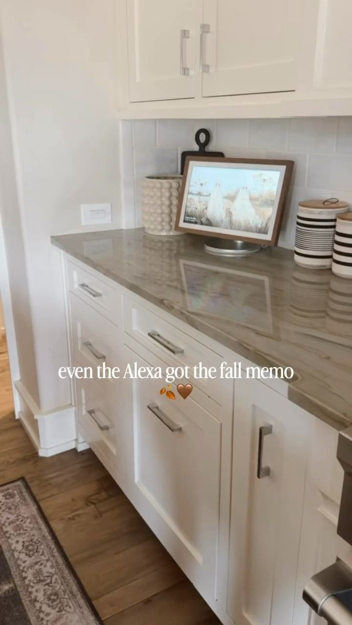 We can’t live without our Alexa and it’s so aesthetic in the kitchen!

#LTKHome #LTKSeasonal #LTKTravel