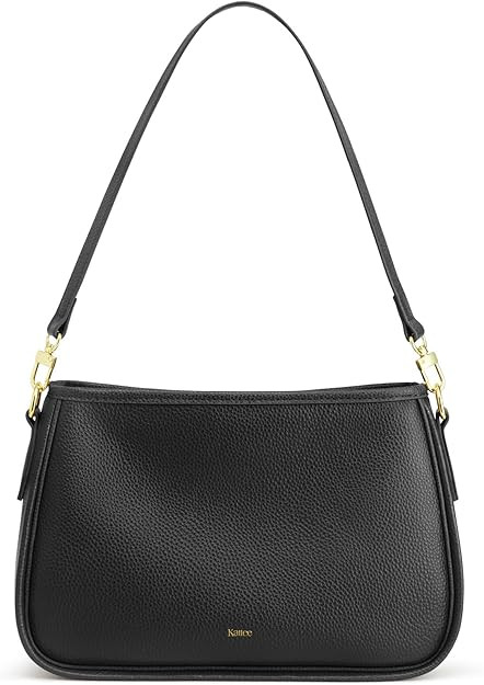 Kattee Shoulder Purse for Women, Medium Leather Crossbody Bag Trendy, Hanbags Purses, Small Hobo ... | Amazon (US)