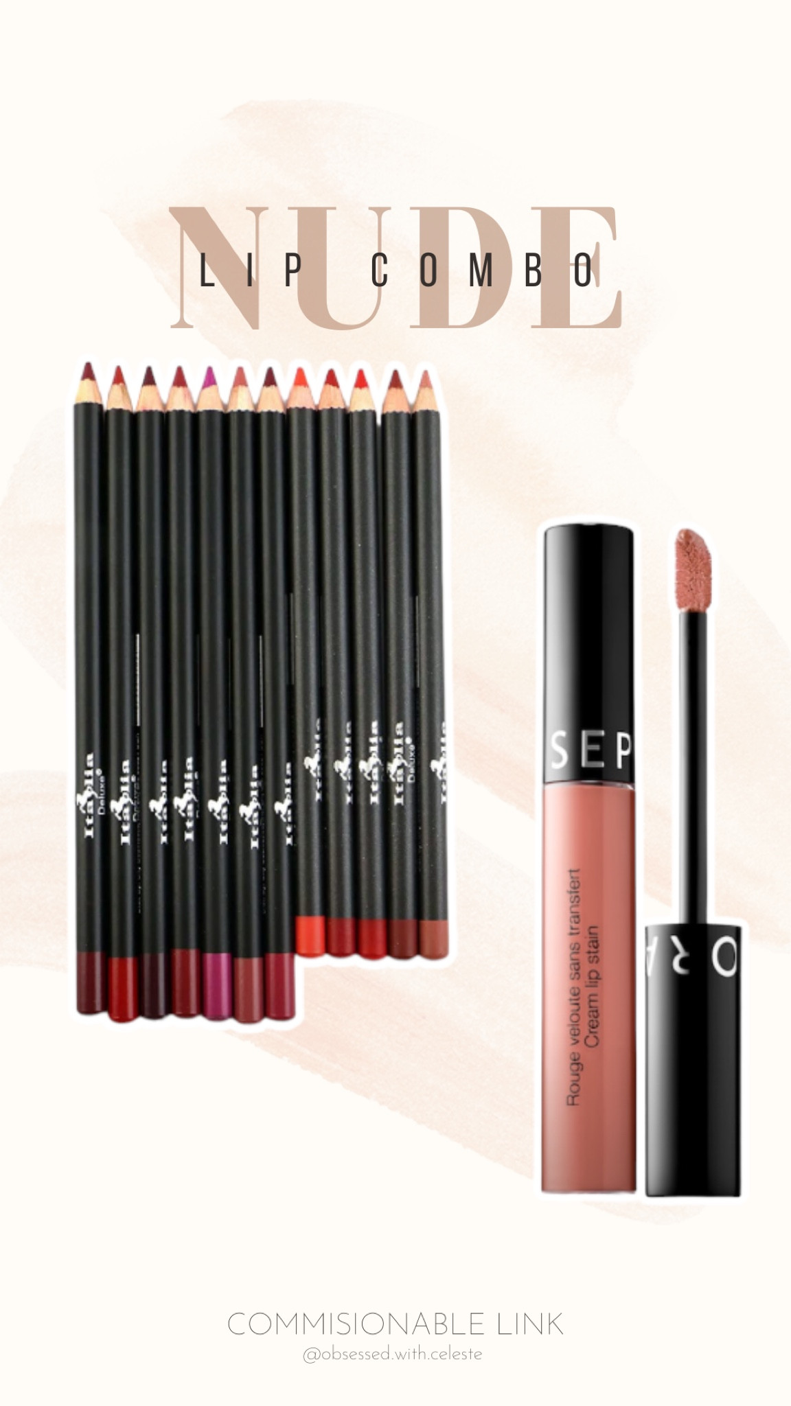These liners are so creamy and glide so nicely and this lip crème is 10/10, stays all day and gives a pillowy effect!

#LTKbeauty #LTKitbag #LTKMostLoved
