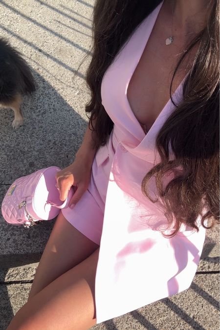 Pink romper dress 
Linked similar 
Vacation capsule wardrobe 


#LTKsummer #LTKstyletip #LTKtravel