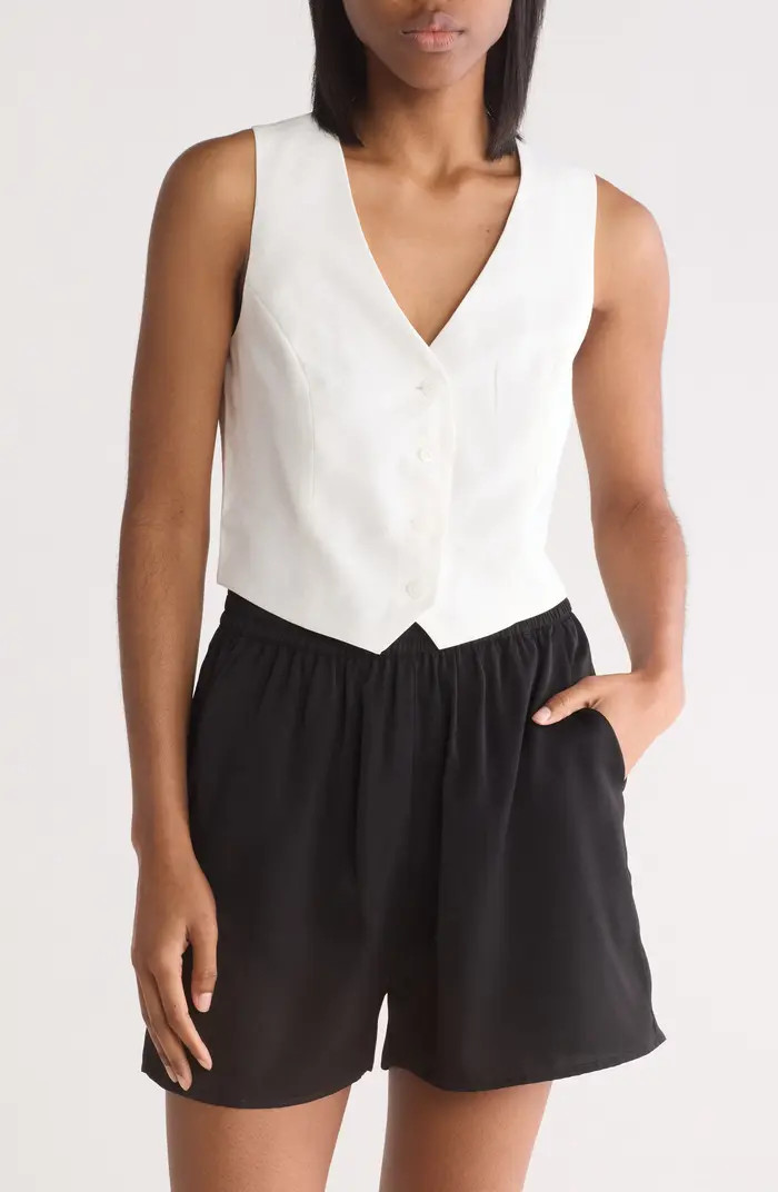 WAYF Button Front Vest | Nordstromrack | Nordstrom Rack
