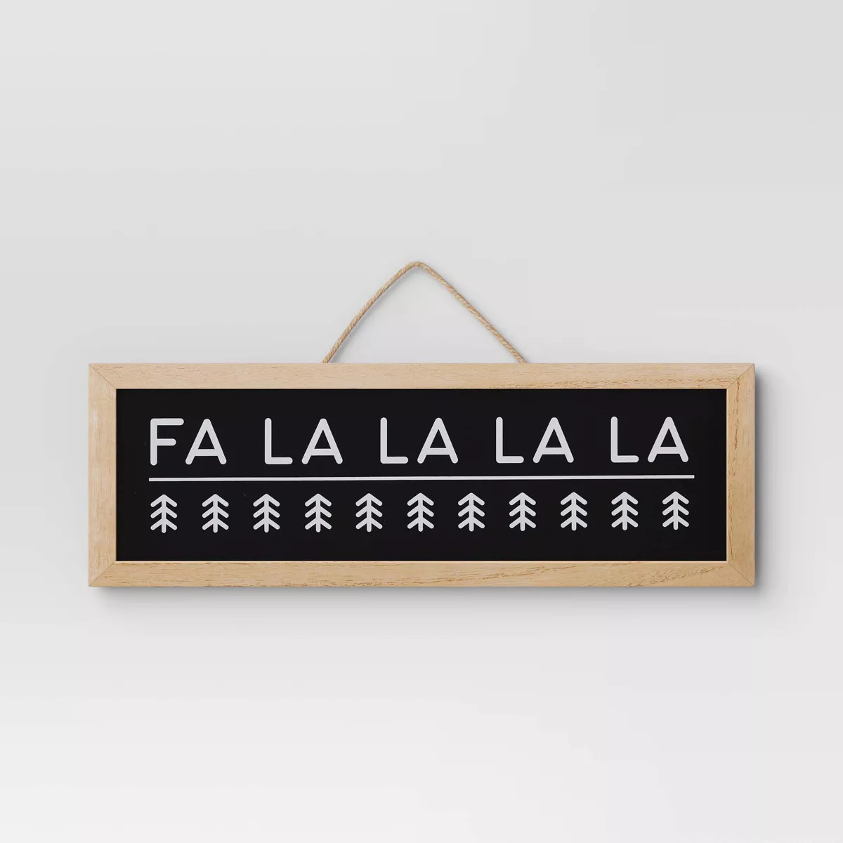 Wood 'Fa La La La' Christmas Wall Art - Wondershop™ | Target