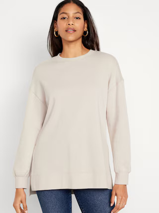 Boyfriend Tunic Sweatshirt | Old Navy (US)