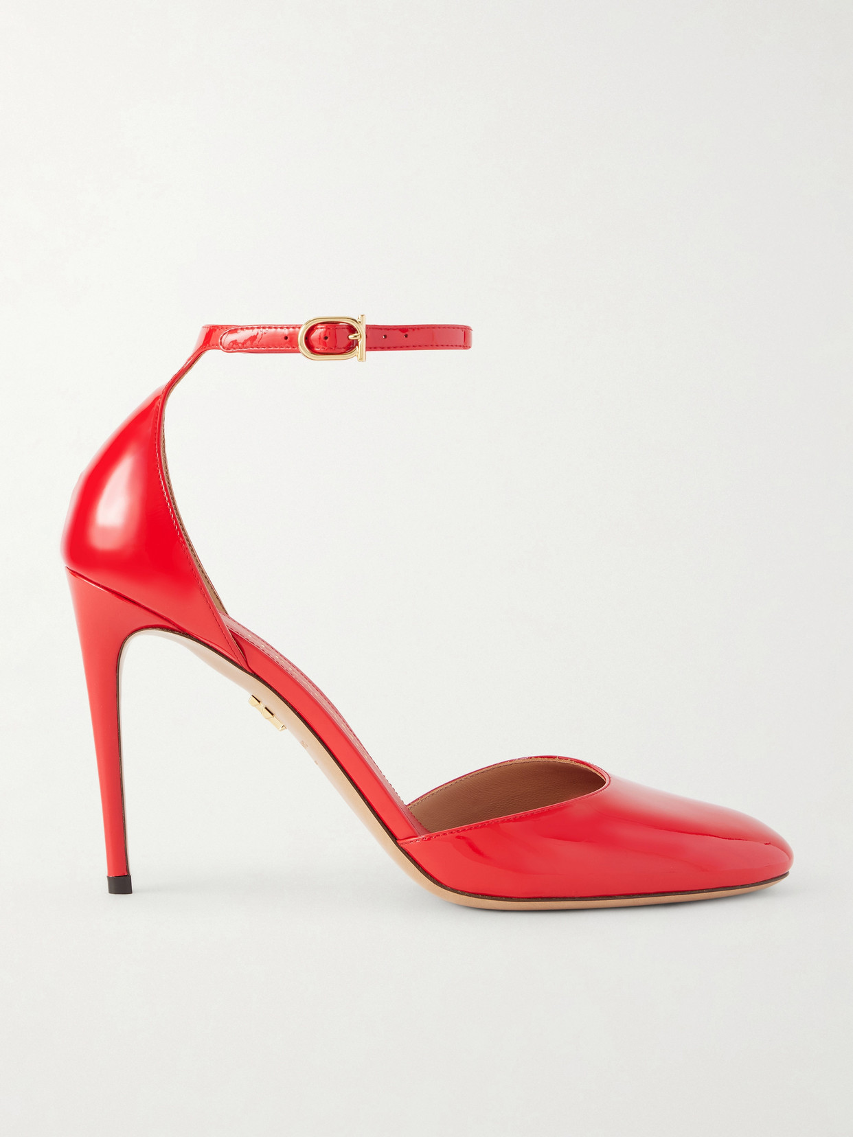 Ferragamo - Maily Leather Pumps - Red | NET-A-PORTER (US)