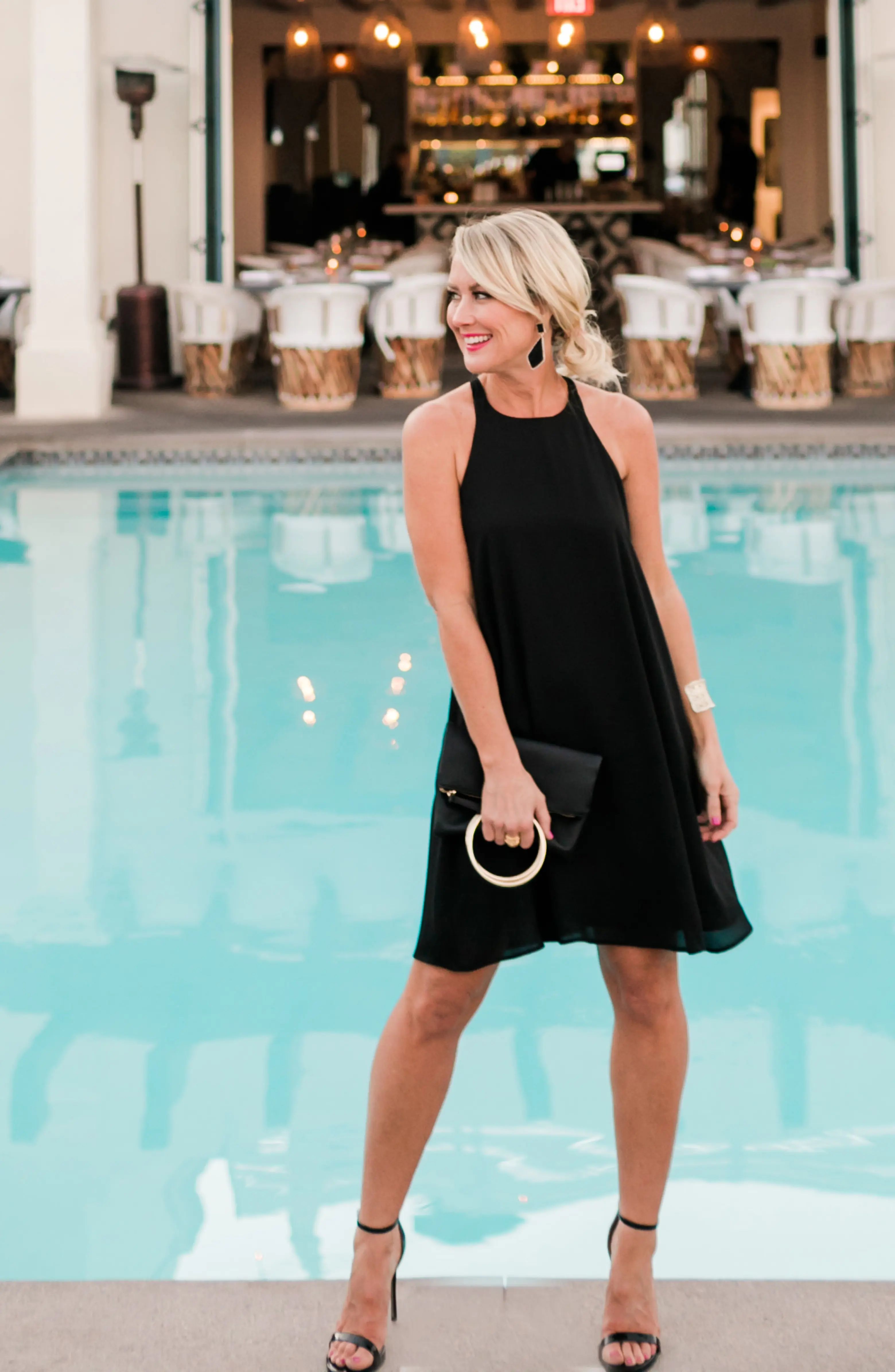 x Hi Sugarplum! Naples Swing Halter Dress | Nordstrom