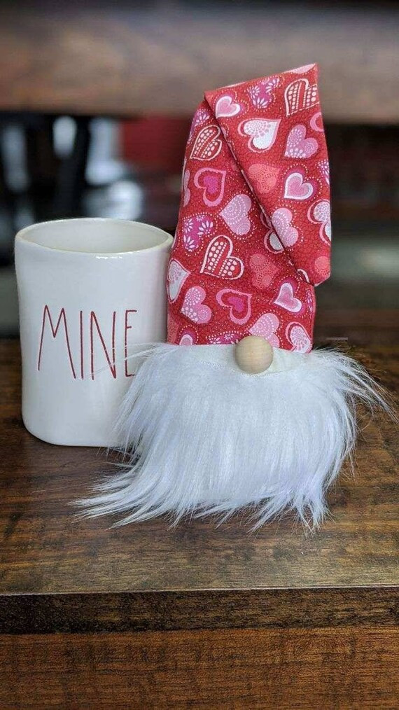 Valentine's Day Pink Heart tiered tray  Farmhouse Gnome | Etsy (US)