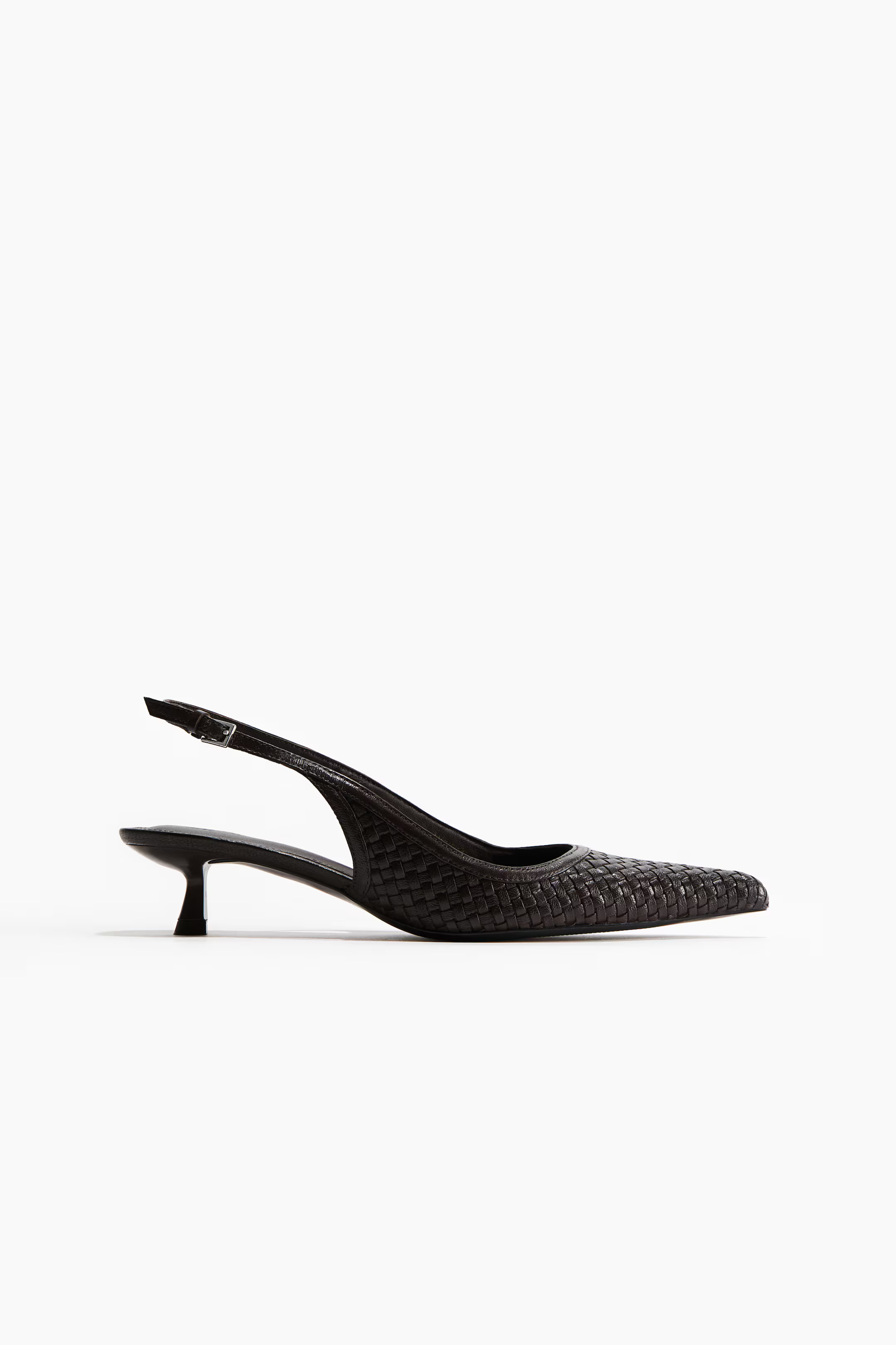 Braided Leather Slingbacks | H&M (US + CA)