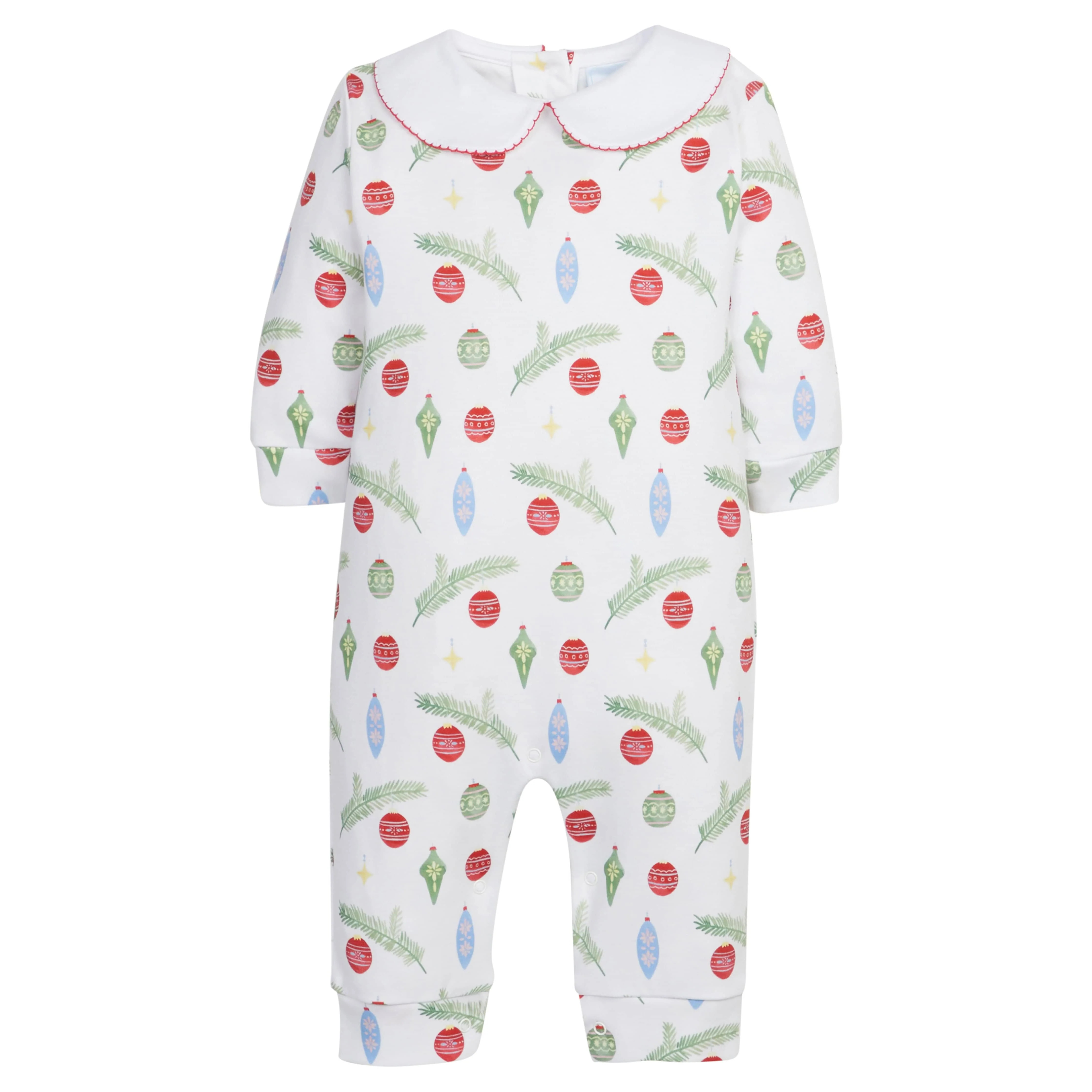 Printed Playsuit - Ornaments | Little English