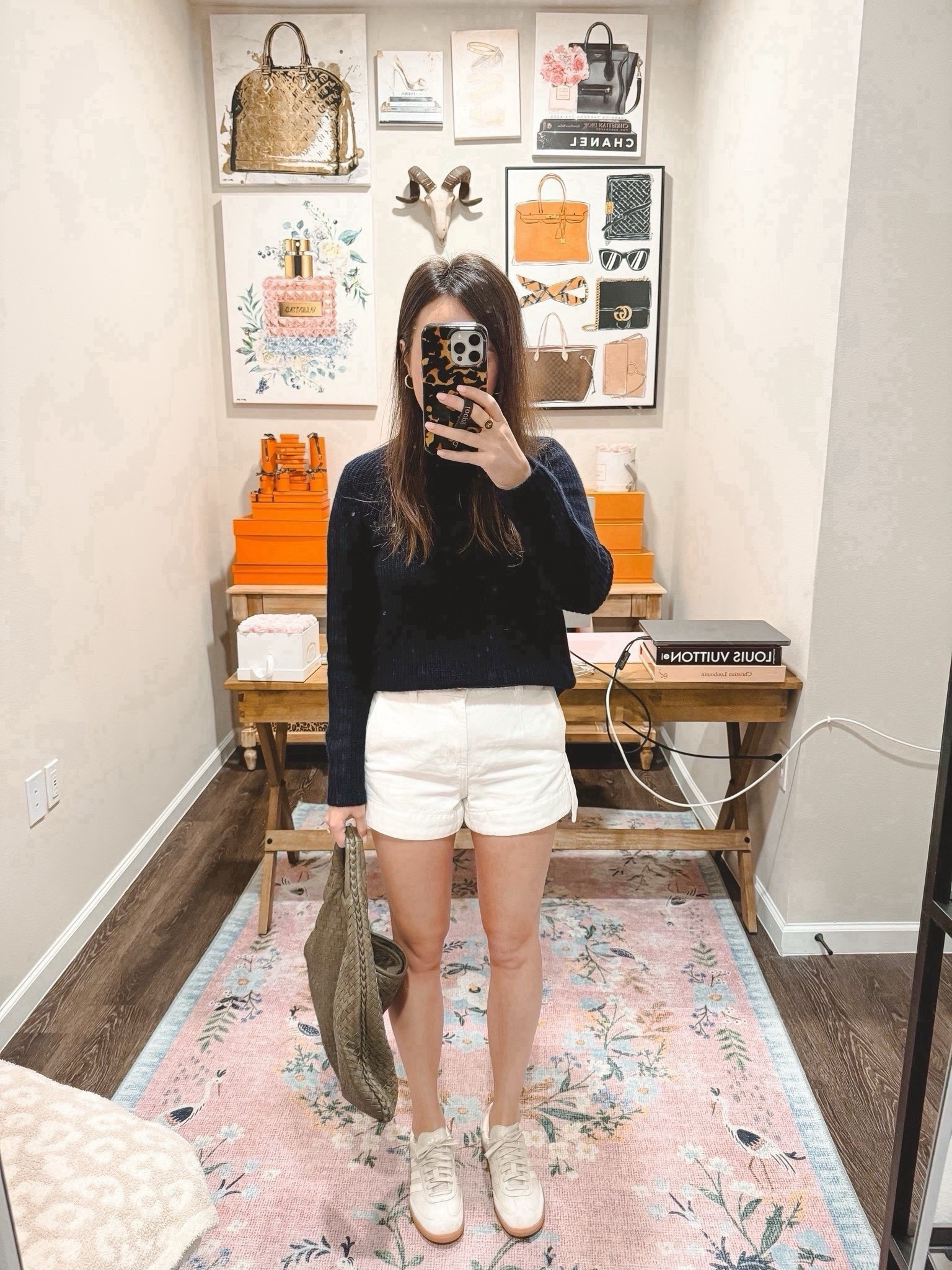 Vince sweater (xs), best white denim shorts (sized up to 26), adidas sambas 



#LTKFindsUnder100 #LTKSeasonal #LTKStyleTip