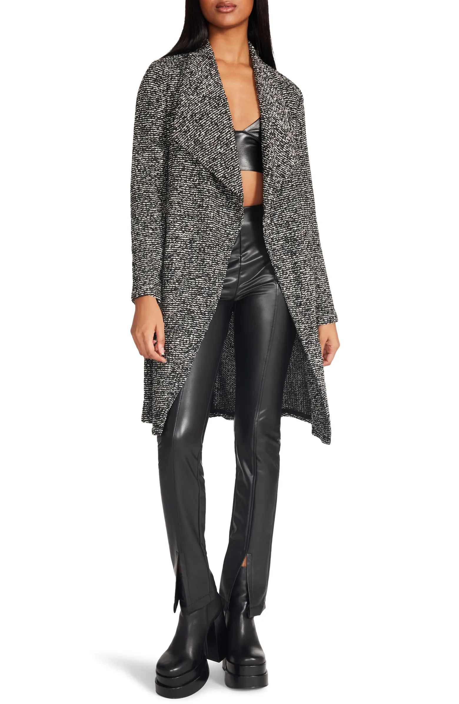 Open Front Knit Duster Coat | Nordstrom