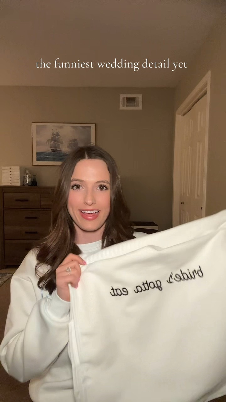 there will be 0 spills on my dress!! such a funny but cute wedding detail 👰🏻‍♀️💍

#LTKvlog #LTKWedding #LTKstorytime