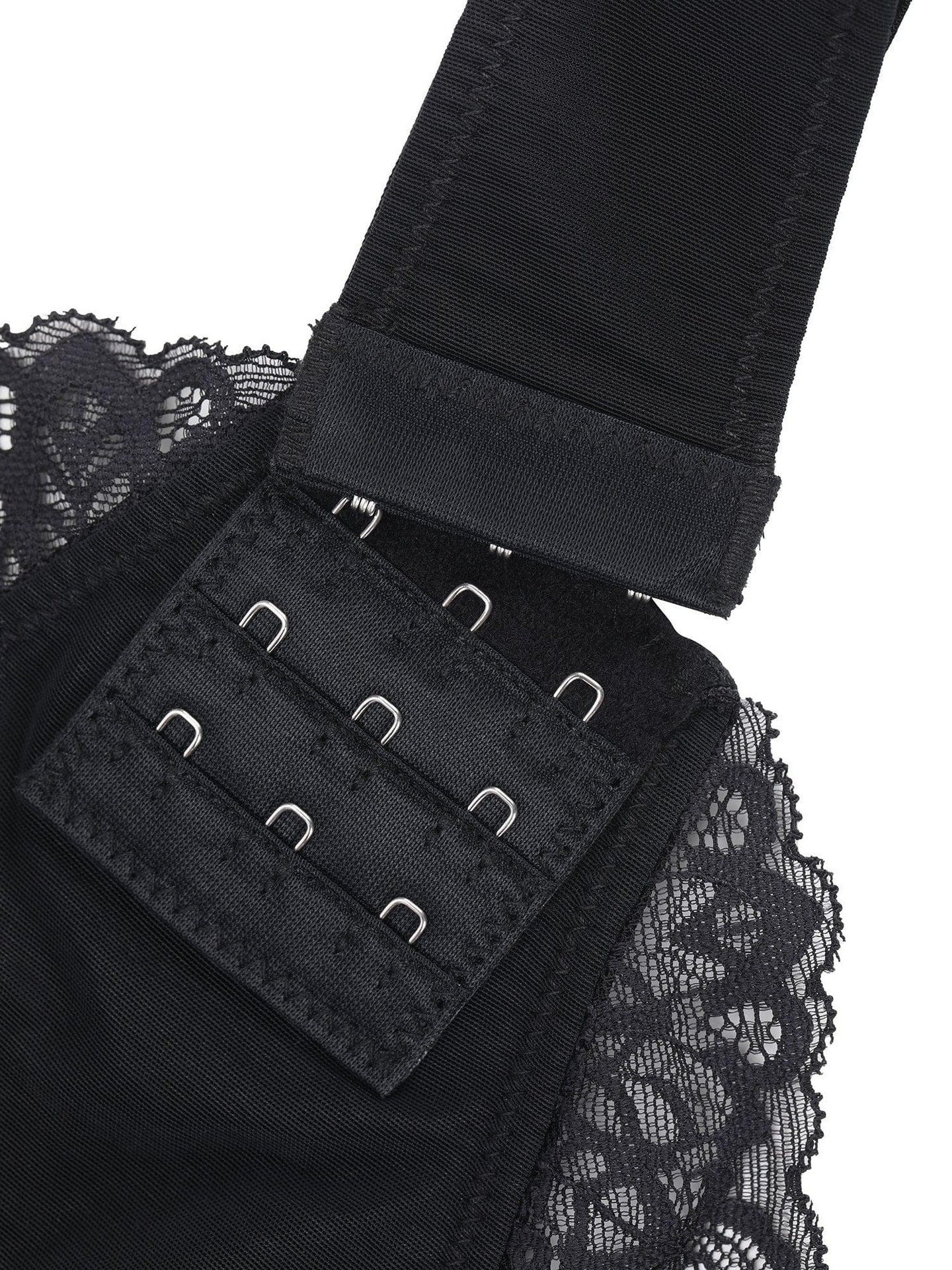 Sexy Lace Deep-V Neck Bodysuits Or Leather Skirt | Popilush