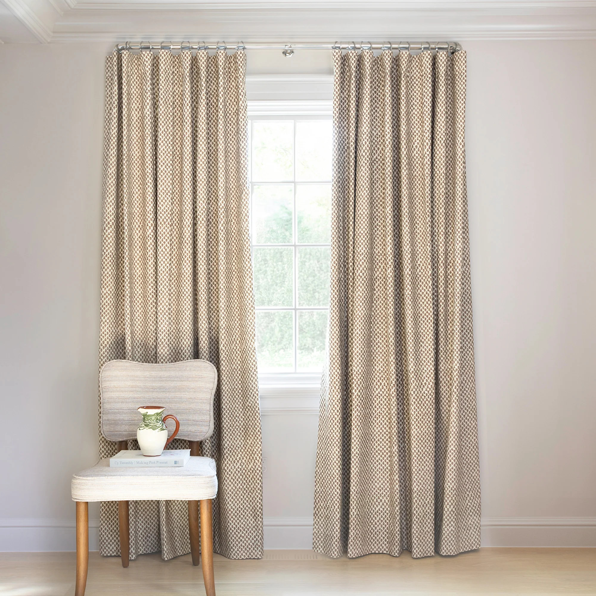 Brown Curtains: Quinn Chestnut | Pepper Home | Pepper Home