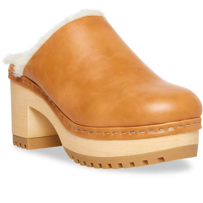 Madden Girl'S Fort-F Slide On Platform Clog - Beige, 10 | Target