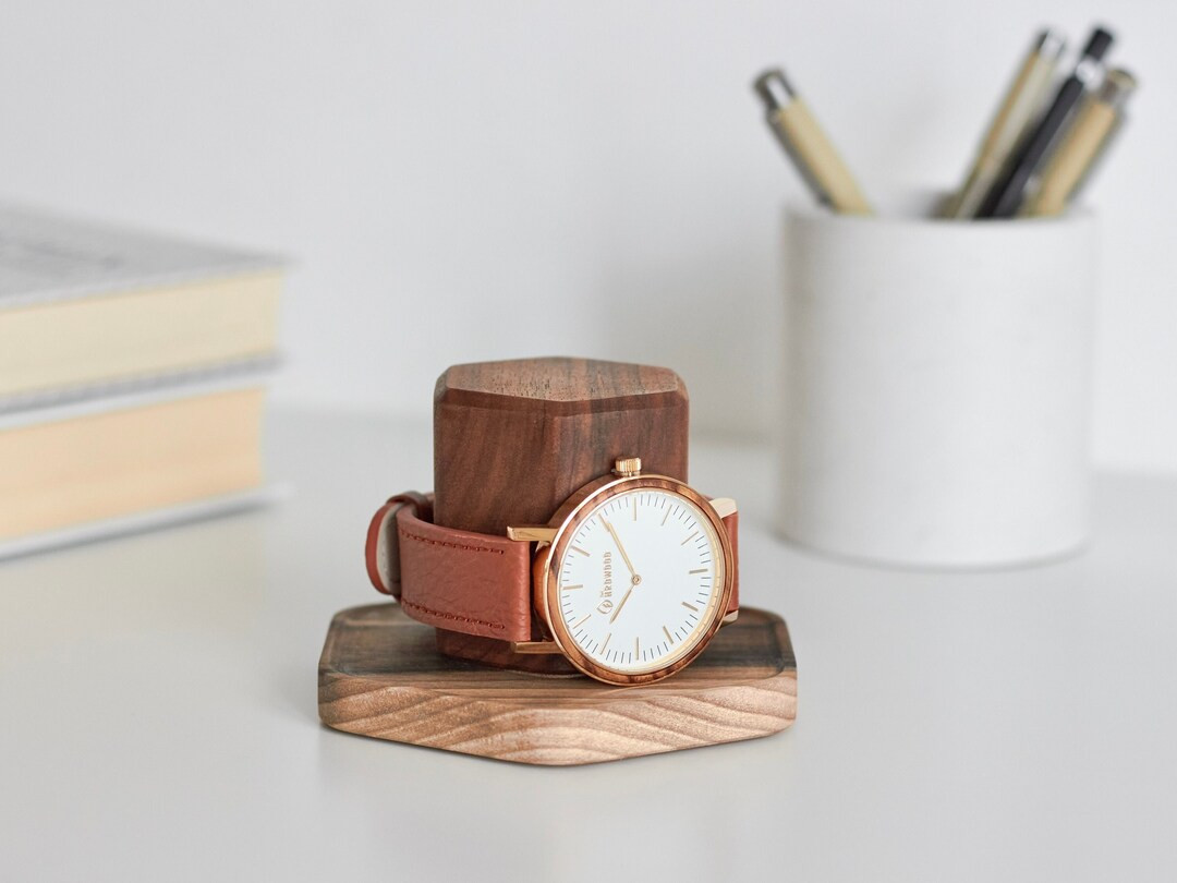 Watch Holder for Men Hexagon Watch Stand - Etsy | Etsy (US)