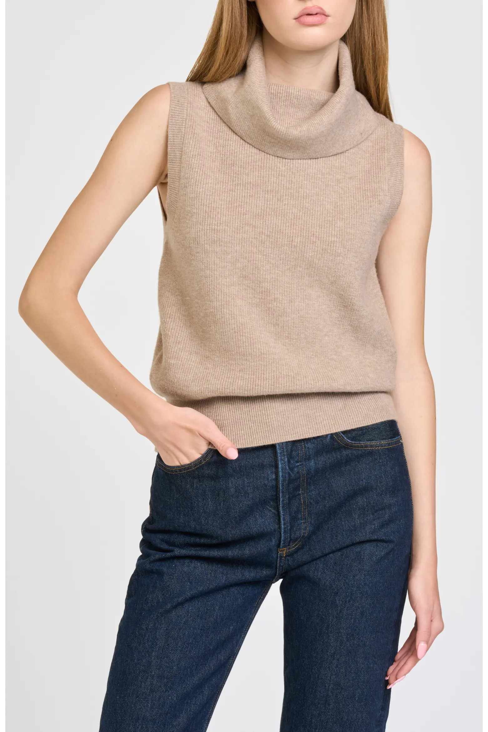 Elodie Cowl Neck Sleeveless Sweater (Women) | Nordstrom | Nordstrom