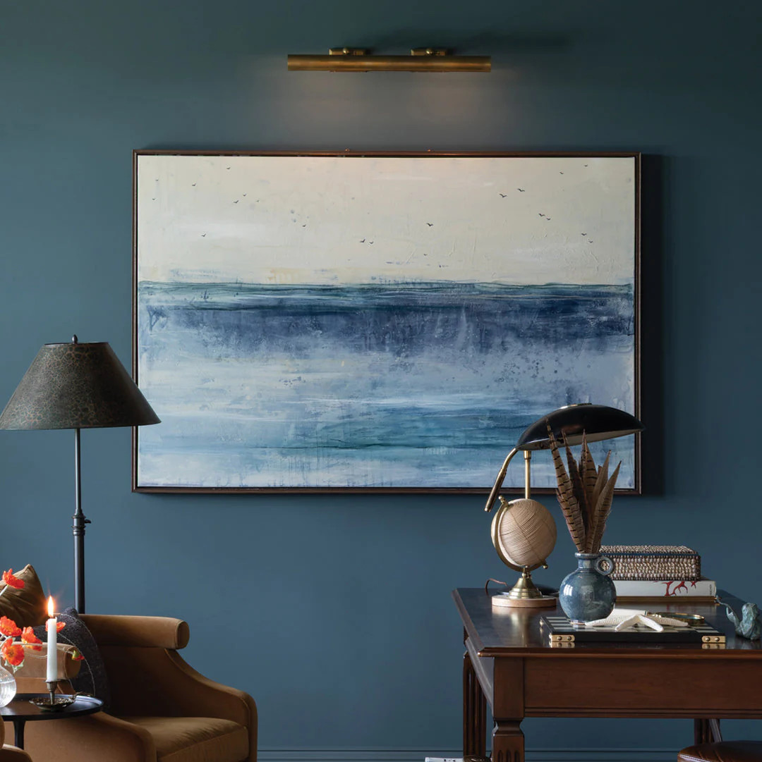Breaking Waves Canvas Wall Art . Rectangle | Lindsay Letters, LLC