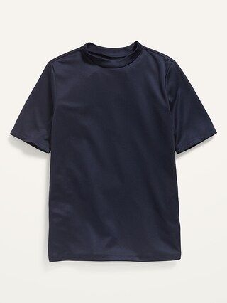 Short-Sleeve Mesh Rashguard for Boys | Old Navy (US)