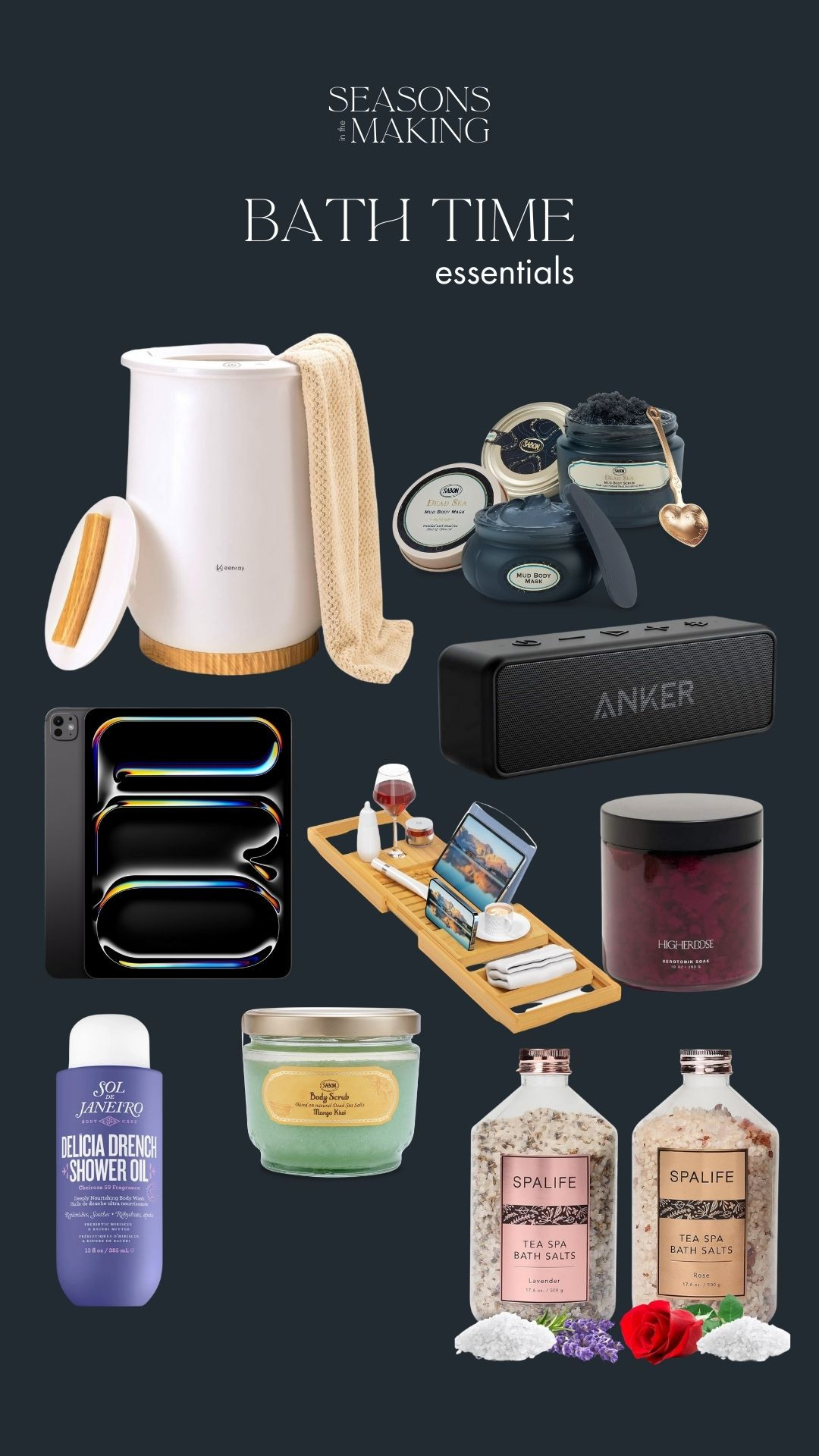 Bubble Baths: the simplest way to remind yourself you matter. 🩷

Enjoy this collection of bath time essentials 🩵 

 #LTKGiftGuide #LTKHome #LTKBeauty