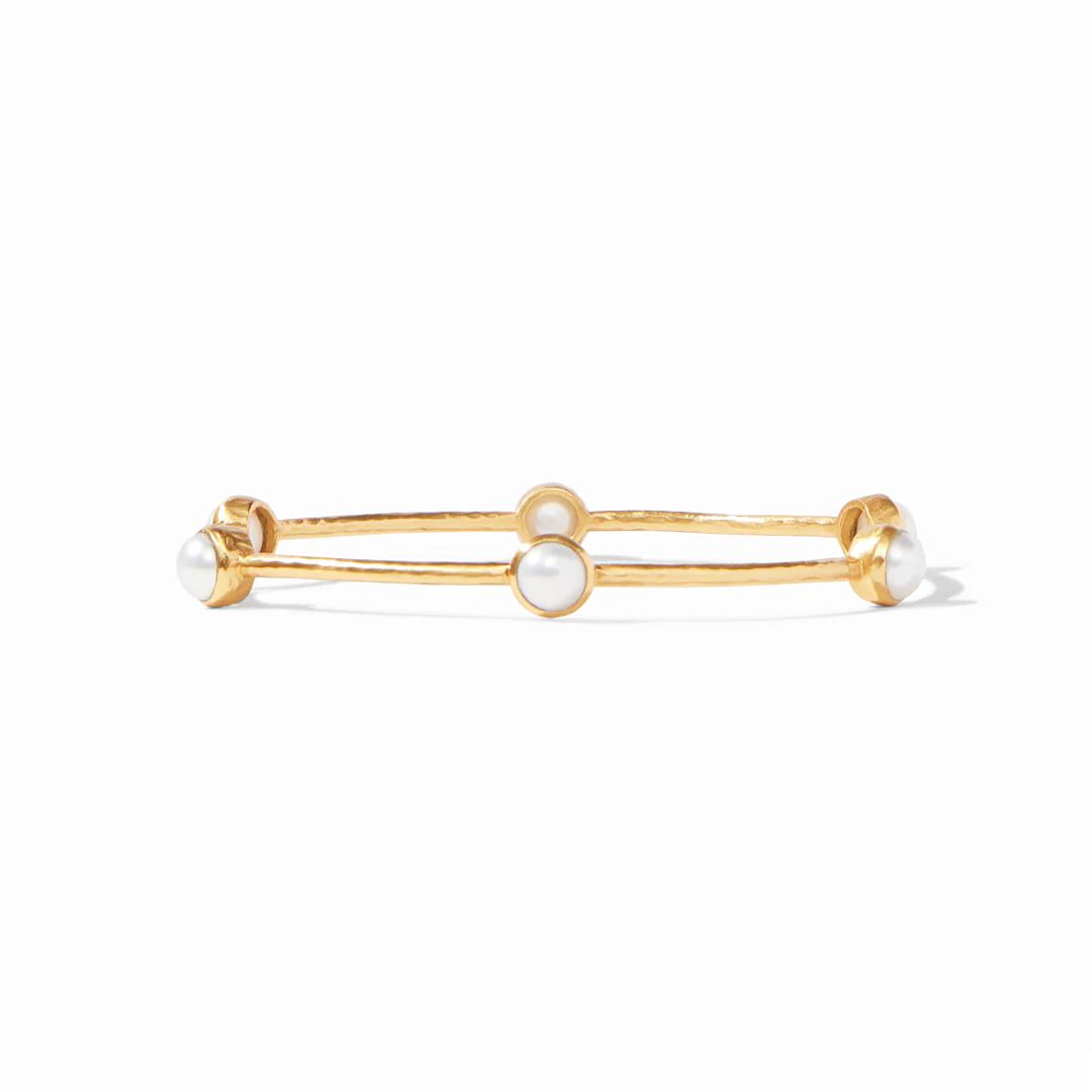 Milano Luxe Pearl Bangle | Julie Vos