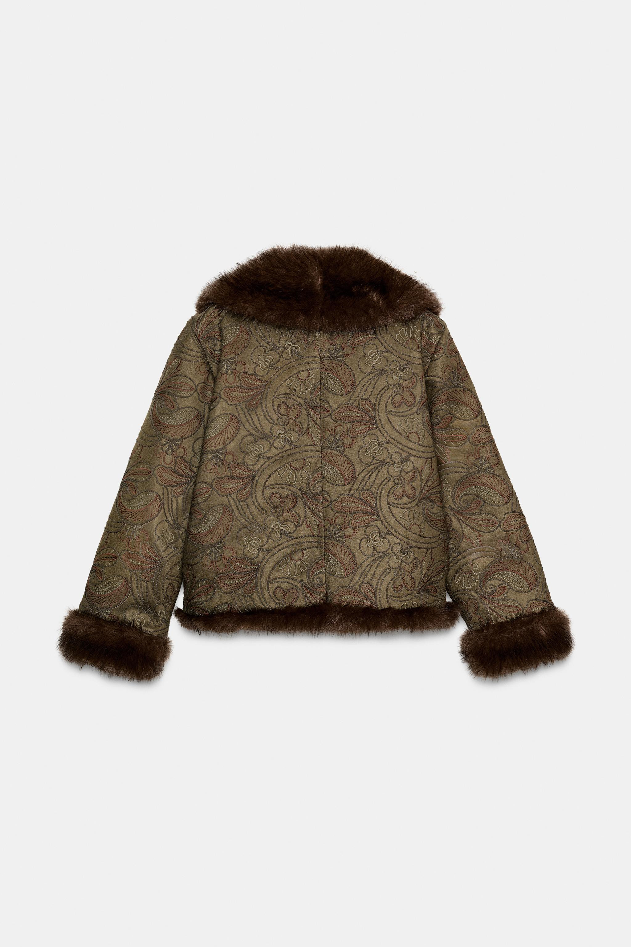 EMBROIDERED DOUBLE-FACED JACKET | Zara DE