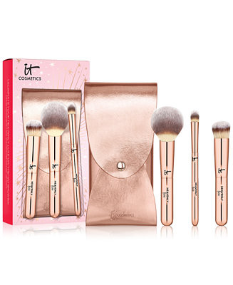 4-Pc. Celebrate Your Heavenly Luxe On-The-Go Makeup Brush Set | Macys (US)