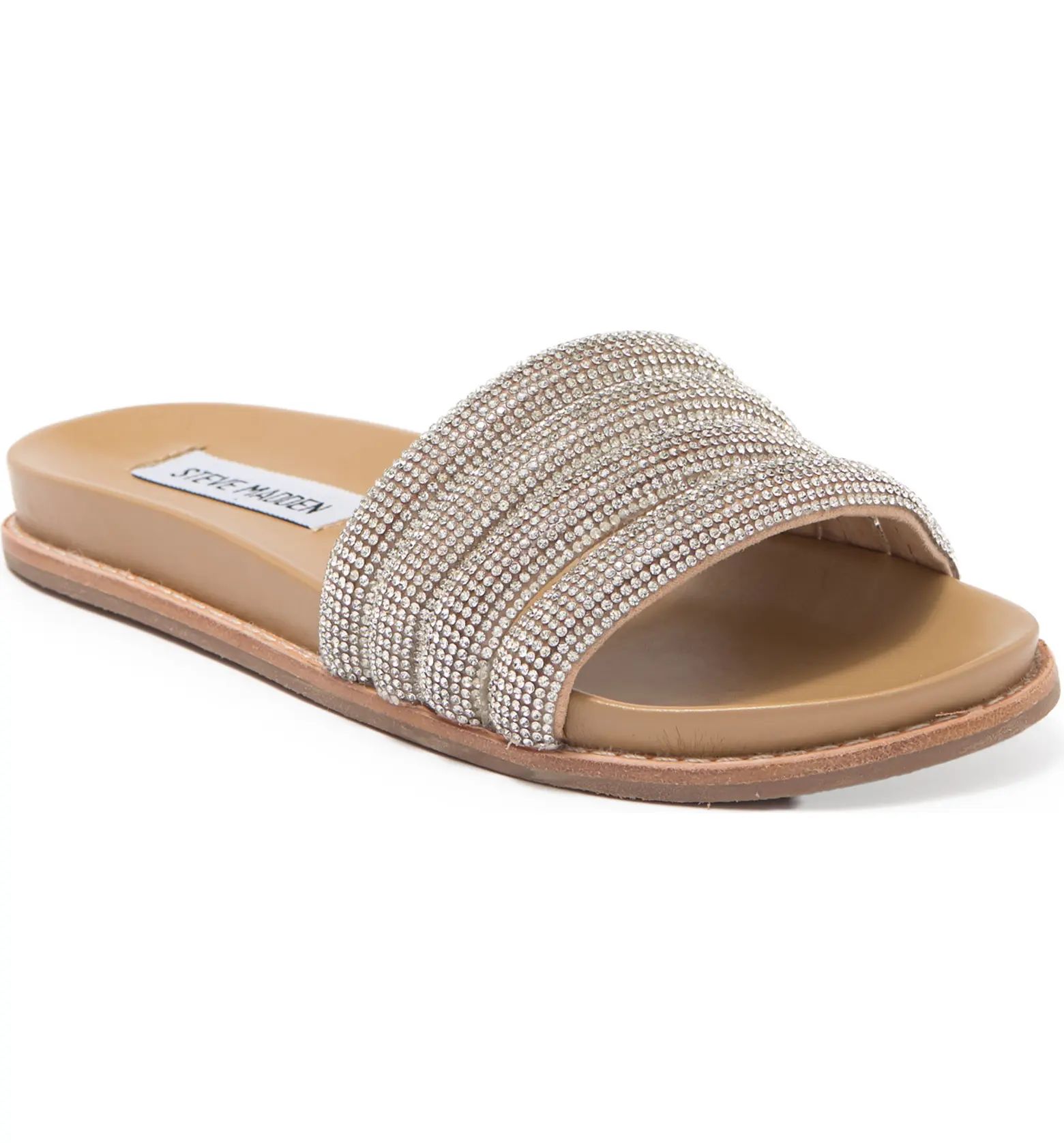 STEVE MADDEN Darcy Embellished Slide Sandal | Nordstromrack | Nordstrom Rack