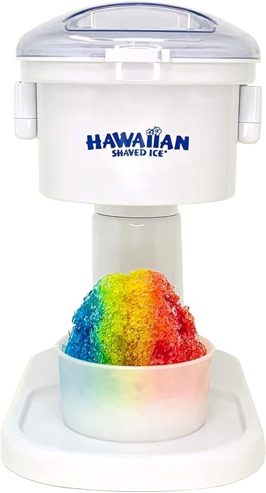 Hawaiian Shaved Ice Kid-Friendly S700 Classic Snow Cone and Shaved Ice Machine with Instruction M... | Amazon (US)