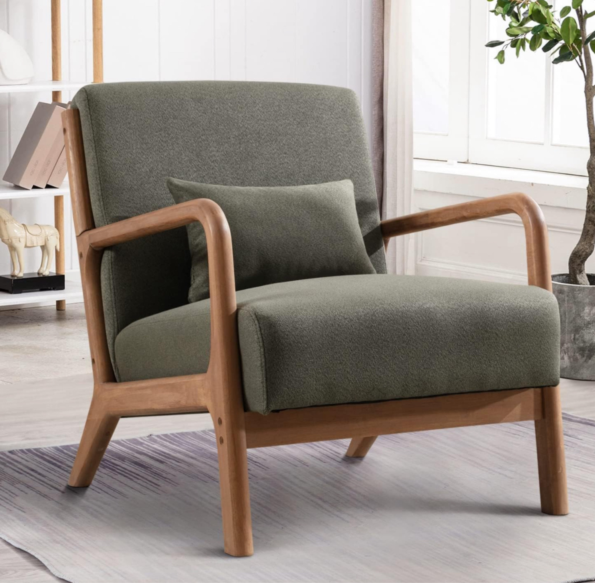 If you know me you know I absolutely love olive green and this modern chic chair is so cute for living room, office, or bedroom decor. I love how simple yet so rustic it looks. 

Chair, Amazon chair, modern chair, rustic chair, chic chair , bedroom chair , office chair, home decor, home inspo , olive green, gift guide idea 

#LTKHome #LTKStyleTip #LTKGiftGuide
