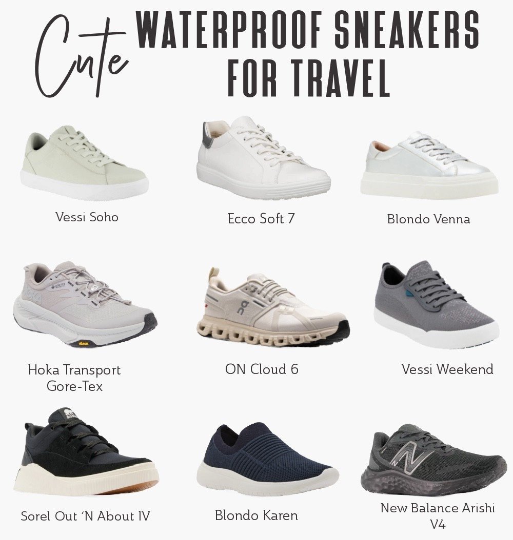 Don’t let unexpected weather ruin your trip! Stay dry and stylish with the best waterproof sneakers for women, perfect for travel in any climate.

#TravelShoes #WaterproofSneakers #WomensTravelStyle #WaterproofTravelShoes #SneakersForTravel #RainReadyShoes #WomensWaterproofSneakers #StylishTravelShoes

#LTKTravel #LTKSeasonal #LTKShoeCrush