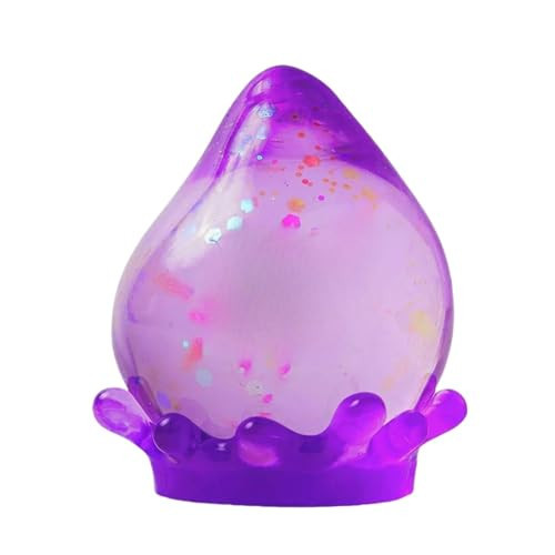 Dream Water Drop Squishy, Squeeze-and-Play Stress Relief Toys Sensory Fidget Stress Balls for Adults, Slow Rise Mini Squishies for Autism, ADHD - Gifts Birthday Day(S-Purple) | Amazon (US)