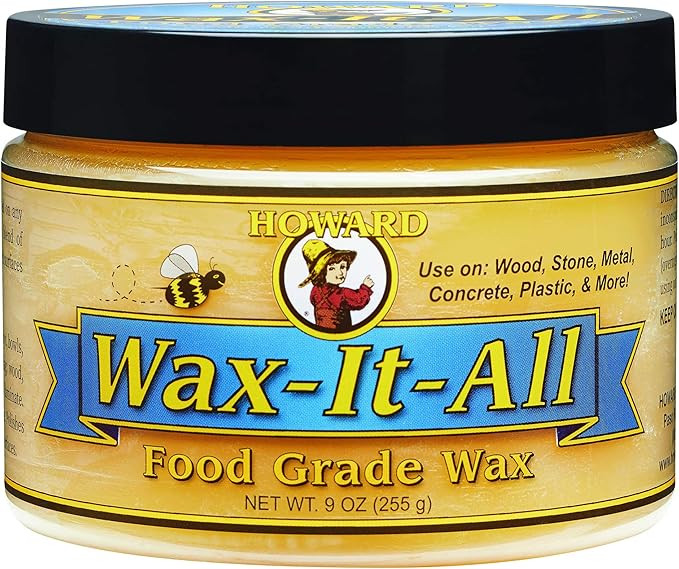 HOWARD - Protective Food-Grade Wax: Beautifies and Extends the Finish of Surfaces. Ideal for Wood... | Amazon (US)